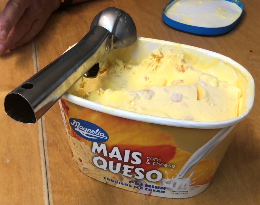 Fan Favorite Flavor: Mais y Queso Ice Cream!