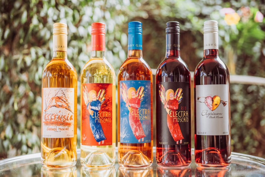 Quady Muscat wines are produced with care, quality, and sustainability in mind